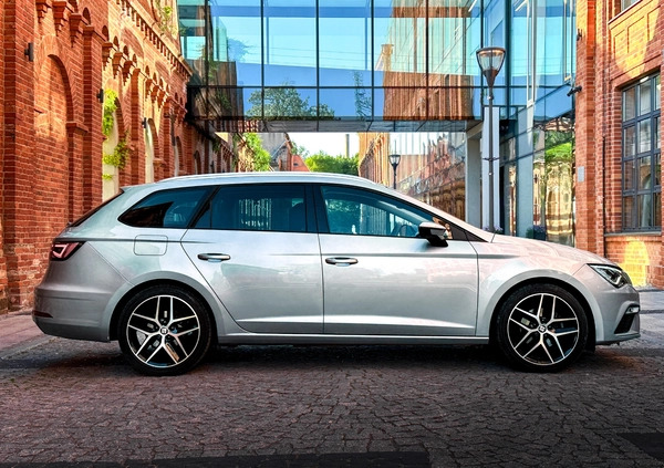 Seat Leon cena 79000 przebieg: 124491, rok produkcji 2018 z Łódź małe 191